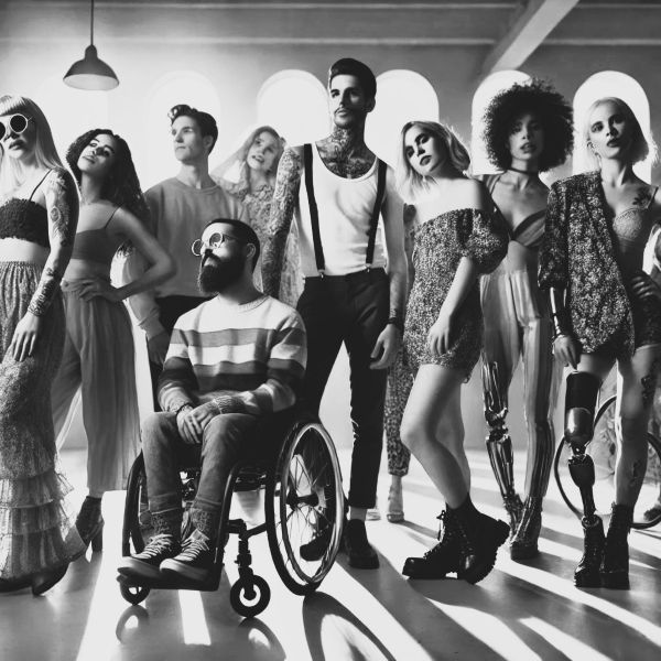 Different people in a wheelchair sharing a friendly moment with a caregiver, highlighting connection and support in a comfortable, safe environment.